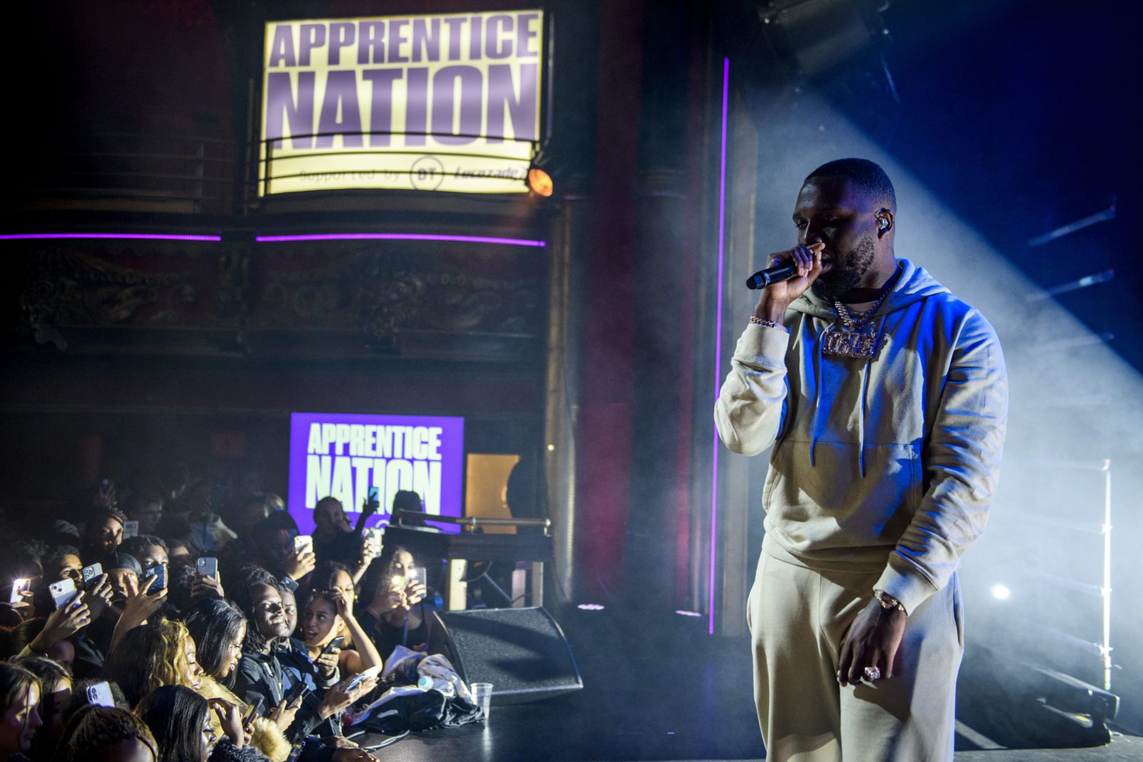 Headie One Performing at Apprentice Nation 2022